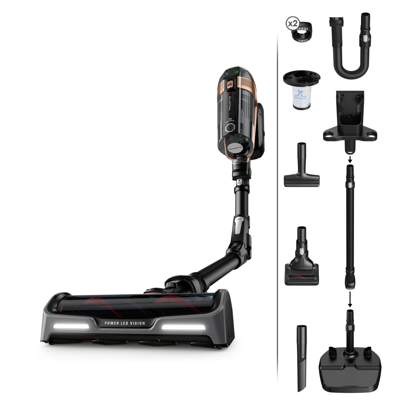 Rowenta X-Force Flex 15.60 Animal Care RH99F1WO